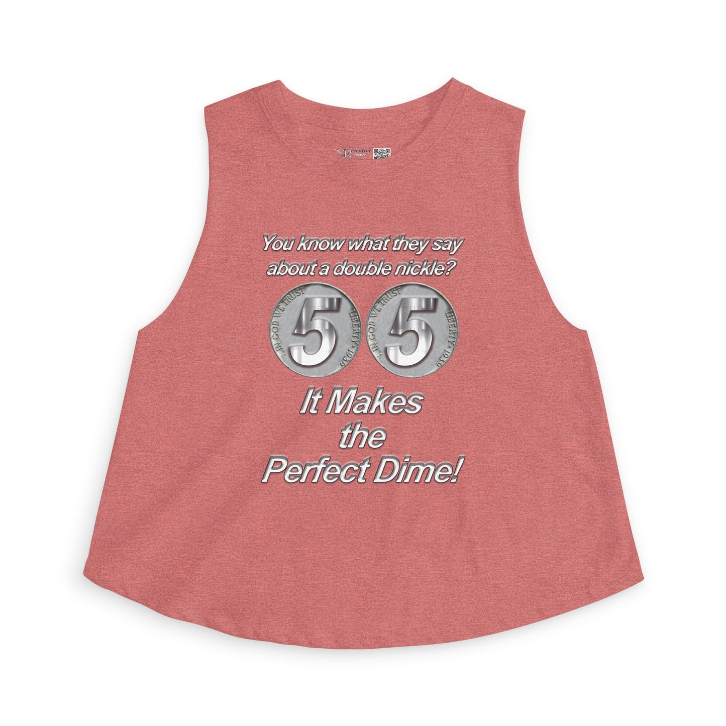 Crop Top - "Double Nickel!" Women's Birthday Tank