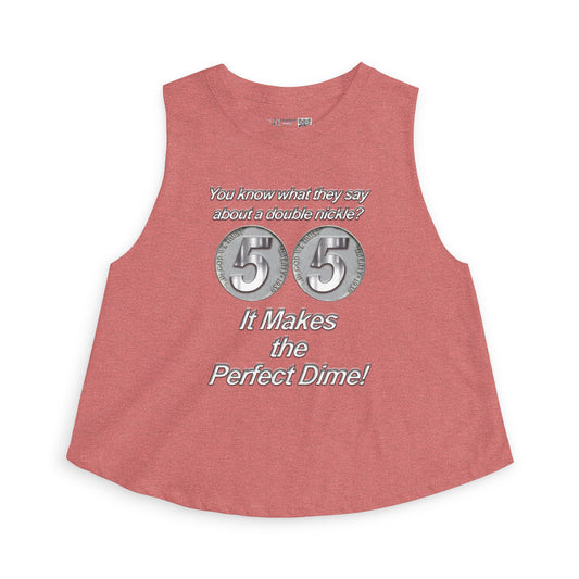 Crop Top - "Double Nickel!" Women's Birthday Tank