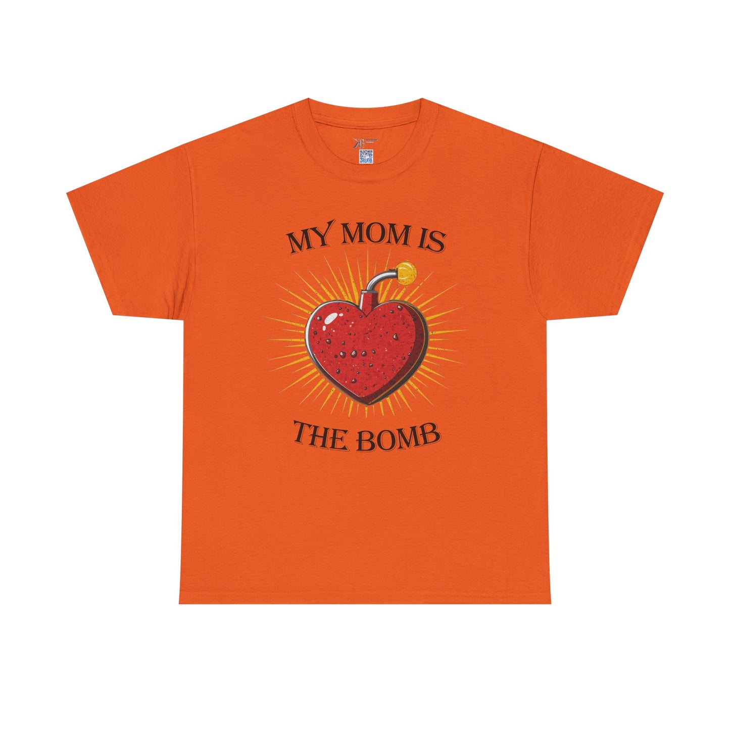 My Mom Is The Bomb T-Shirt — Cute Heart Bomb Mother's Day Tee