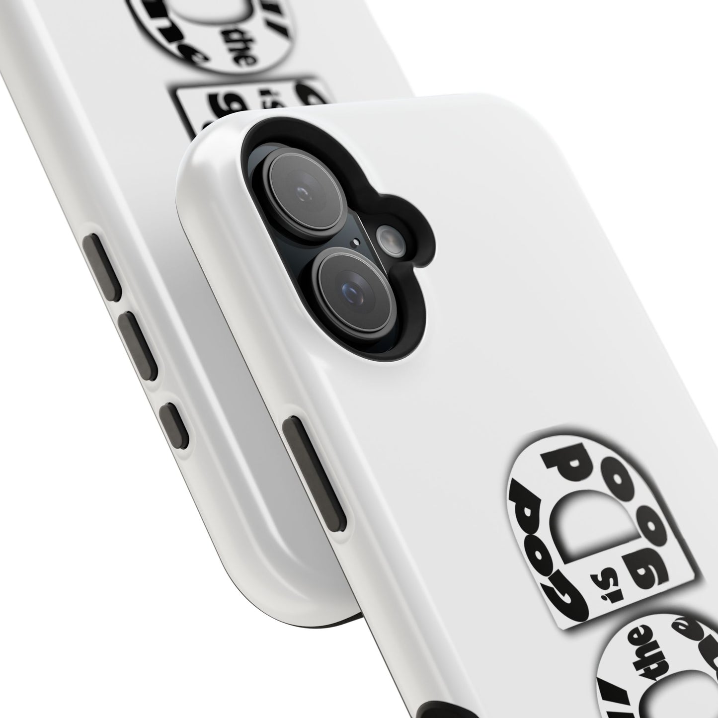 Impact-Resistant Magnetic Phone Case — "Good is the New Cool" Retro Text Design