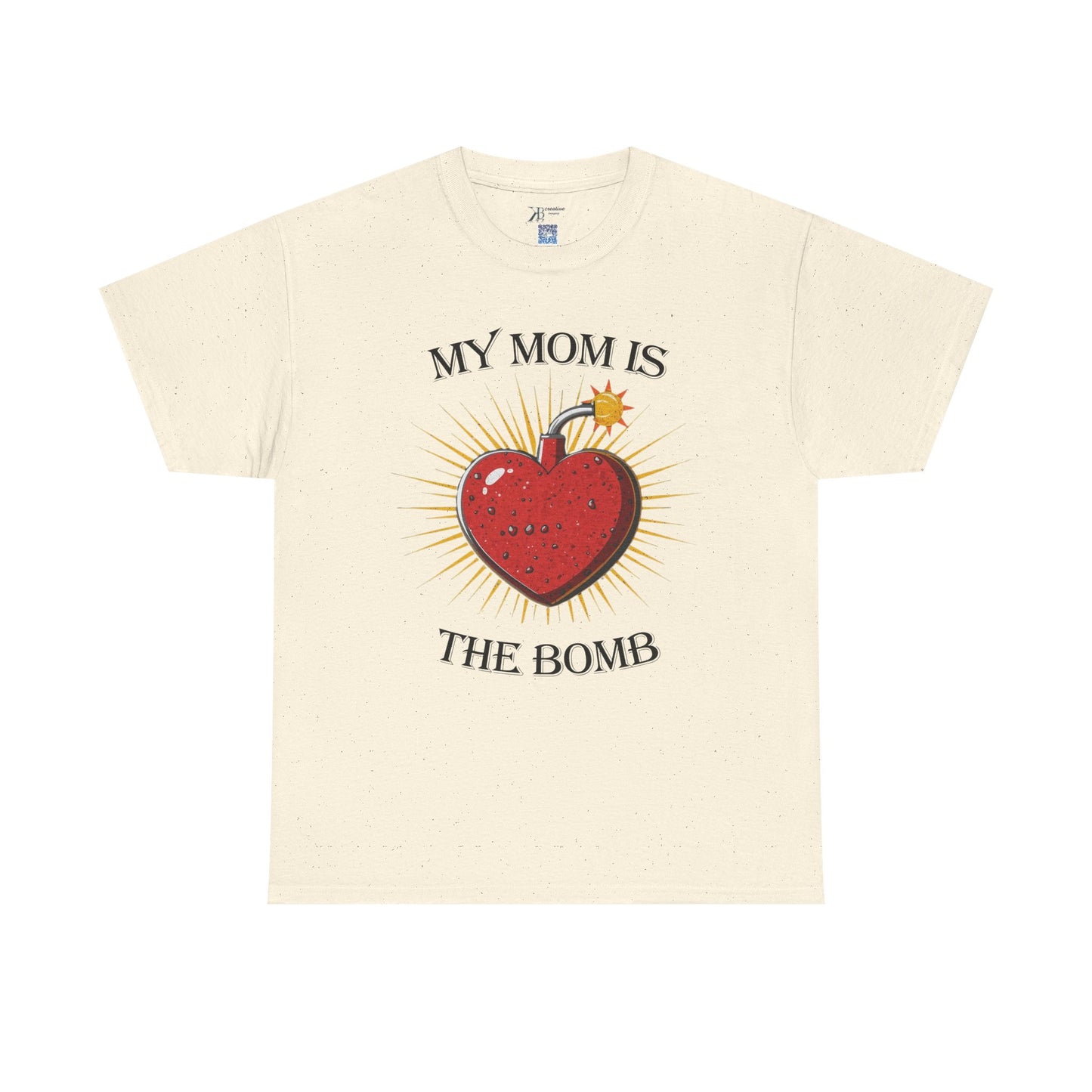 My Mom Is The Bomb T-Shirt — Cute Heart Bomb Mother's Day Tee
