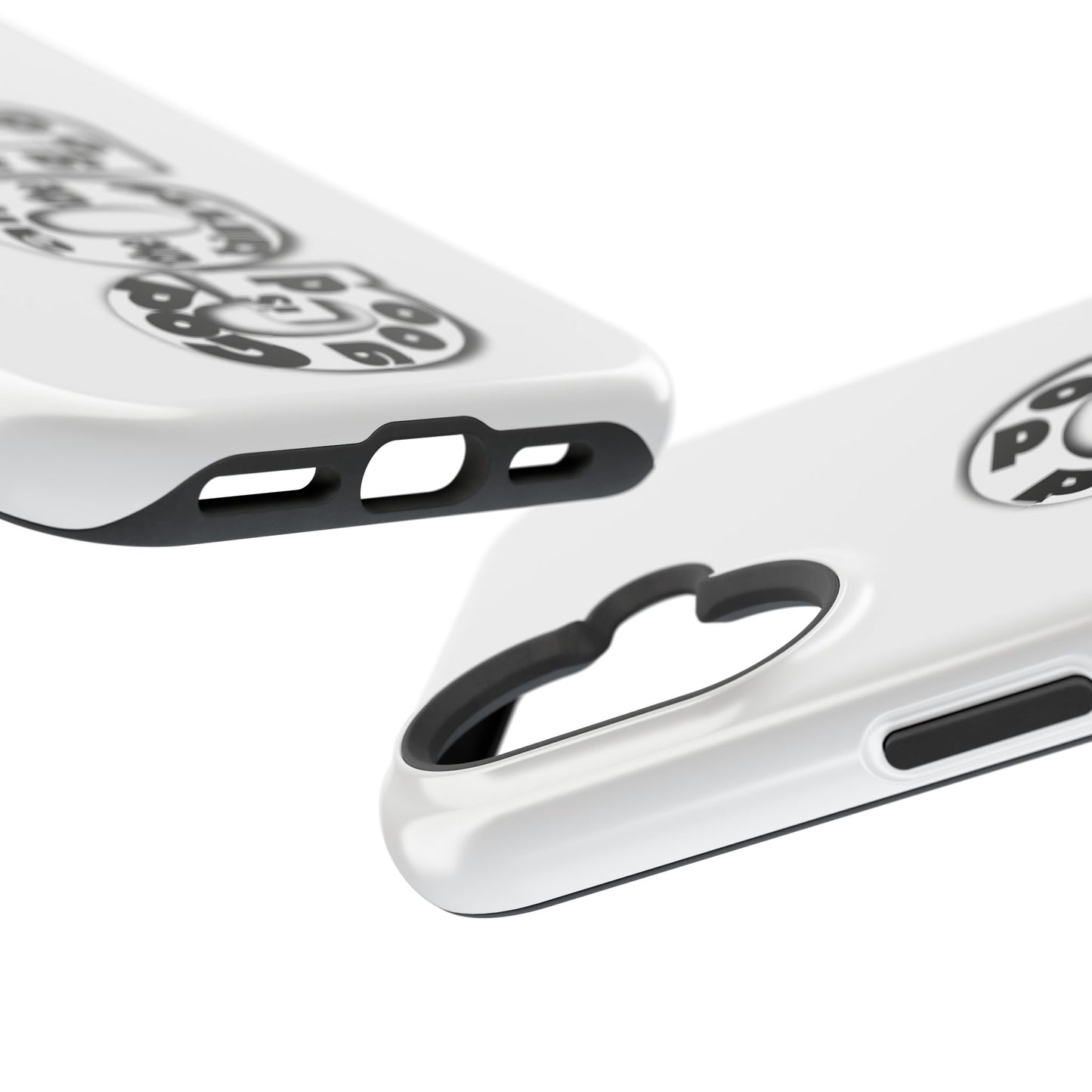 Impact-Resistant Magnetic Phone Case — "Good is the New Cool" Retro Text Design