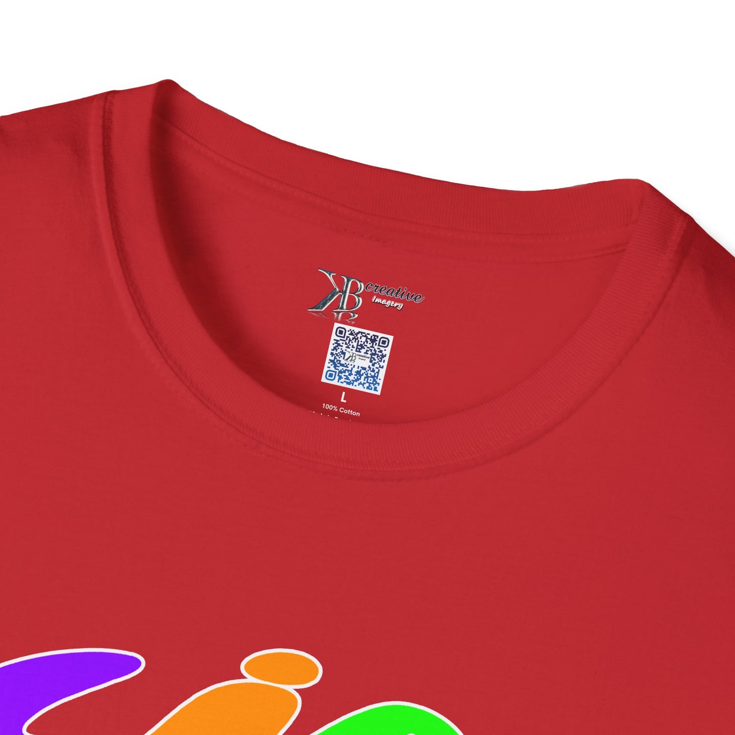 Life Just Be Life'n Tee (dark/VIBGYOR )