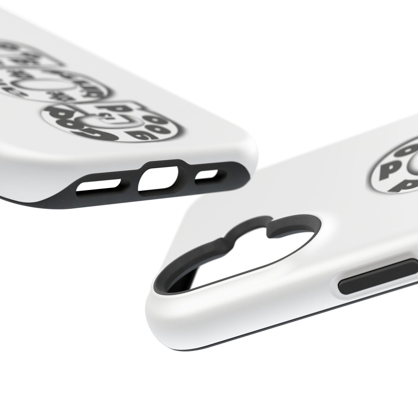 Impact-Resistant Magnetic Phone Case — "Good is the New Cool" Retro Text Design