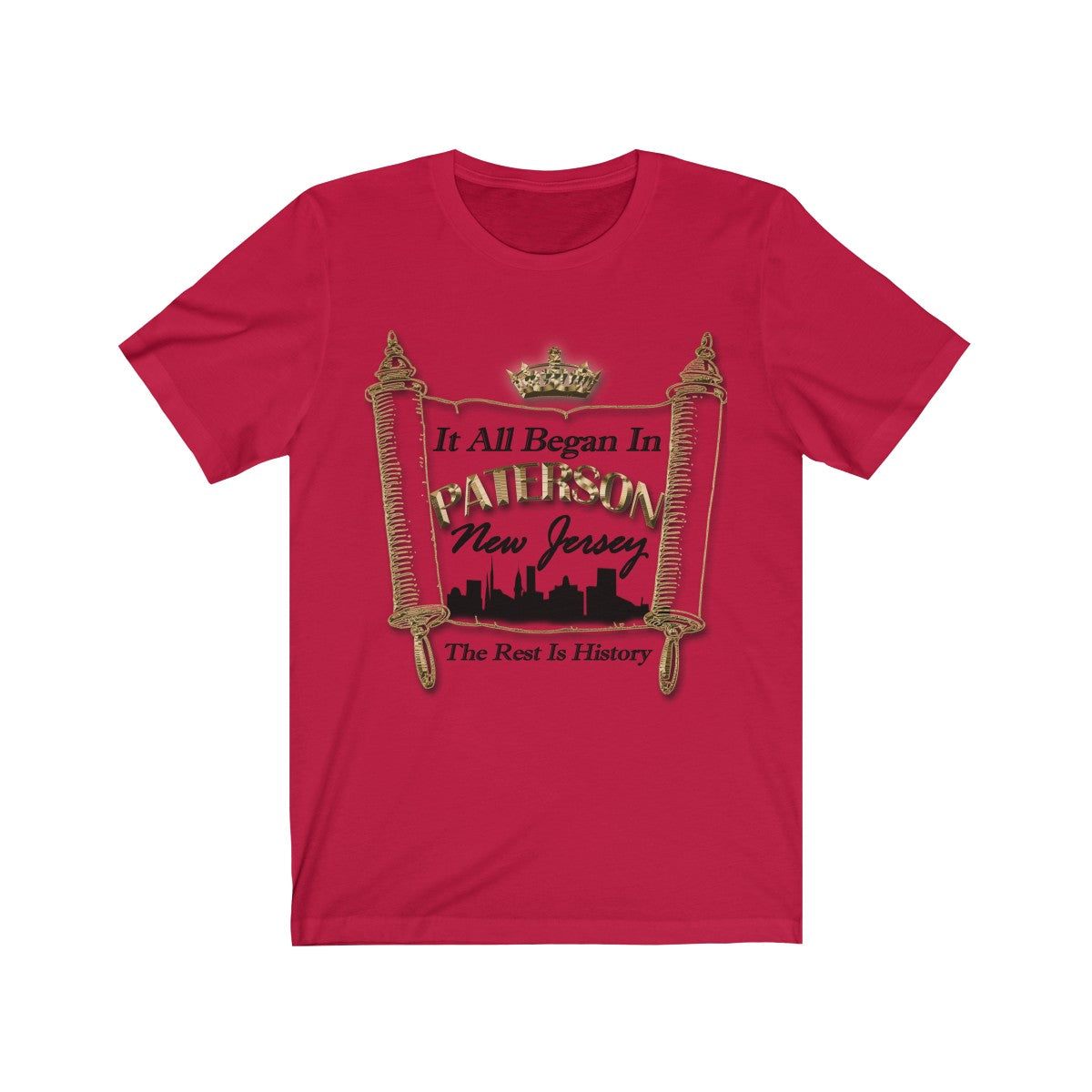 High quality T-shirt and design that display your home town