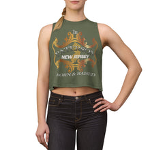 Load image into Gallery viewer, Women&#39;s  Born And Raised Crop top 2