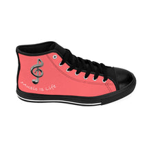 Load image into Gallery viewer, Women&#39;s  Coral High Top Sneakers