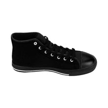 Load image into Gallery viewer, Men&#39;s Black Music Is Life High-top Sneakers